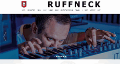 Desktop Screenshot of djruffneck.com